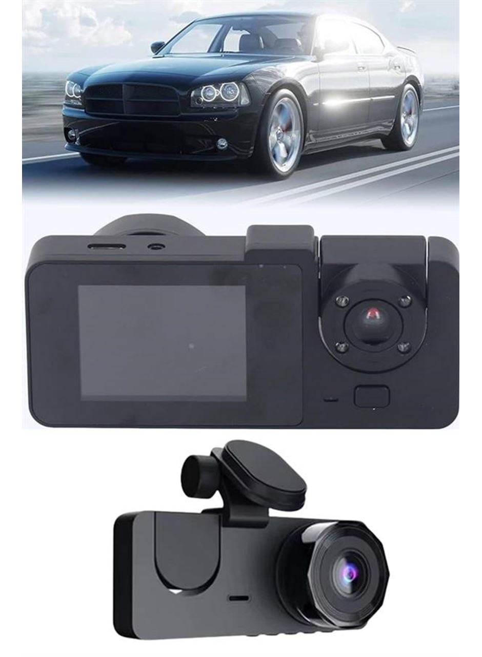 Araç İçi Dikiz Kamerası Sürüş Kaydedici 3 Lensli DVR Kamera