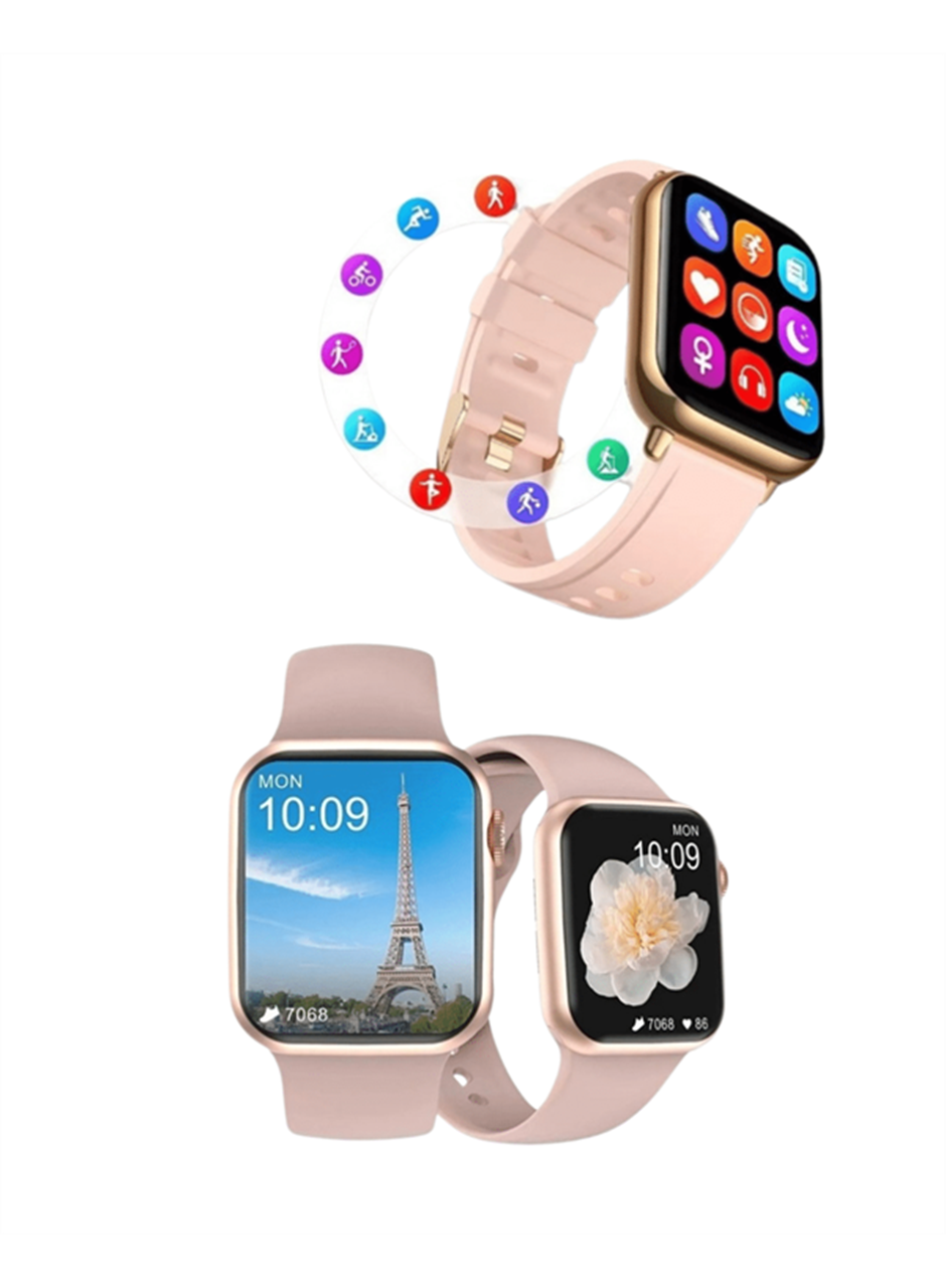 Titreşimli Bildirimli Akıllı Saat – Nabız, GPS, Spor Modları, Telefon Eşleştirme Özellikli