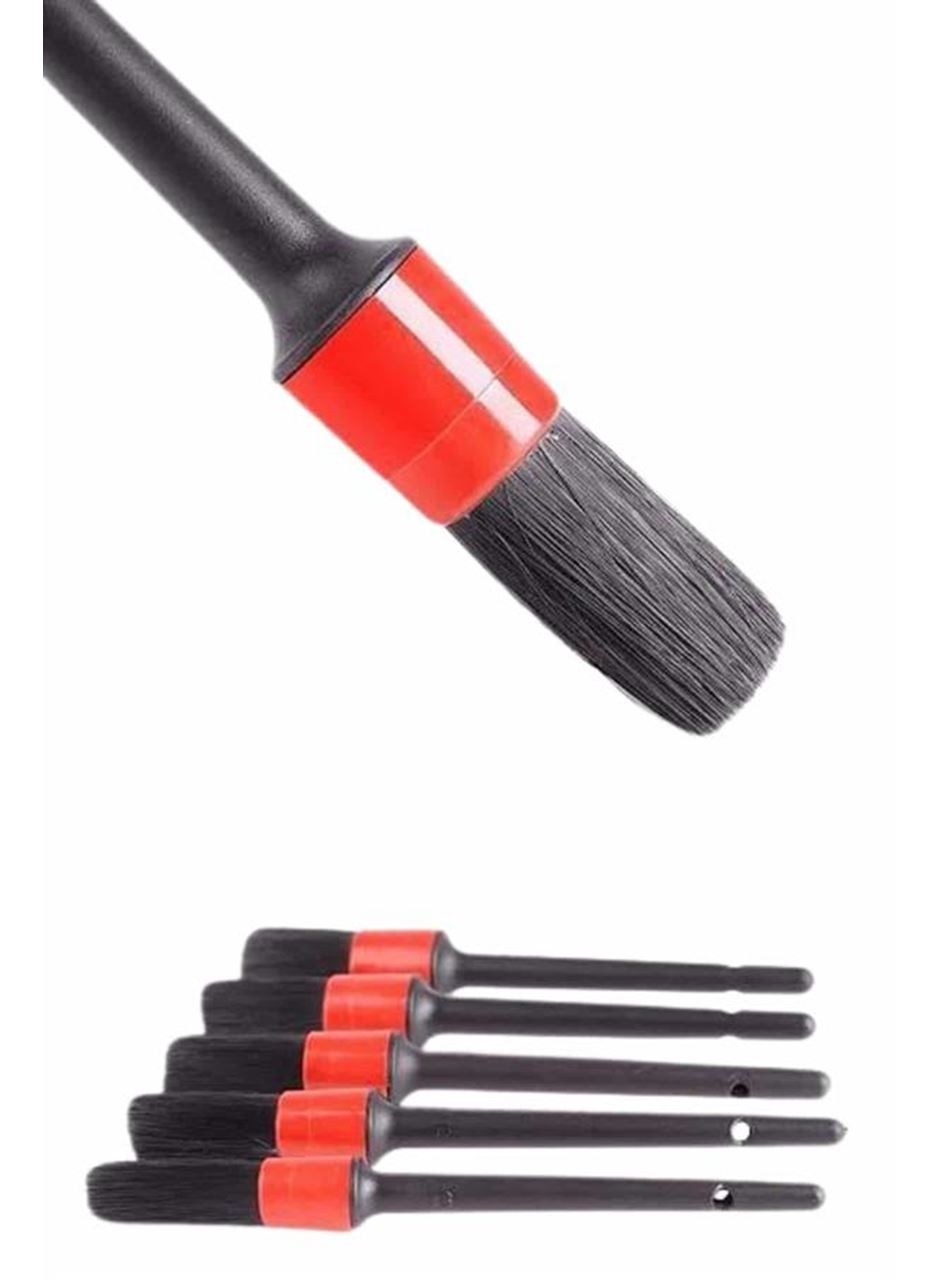 5 Parça Araç İçi Temizlik Fırçası Araç İçi-Dışı Temizleme Fırça Seti