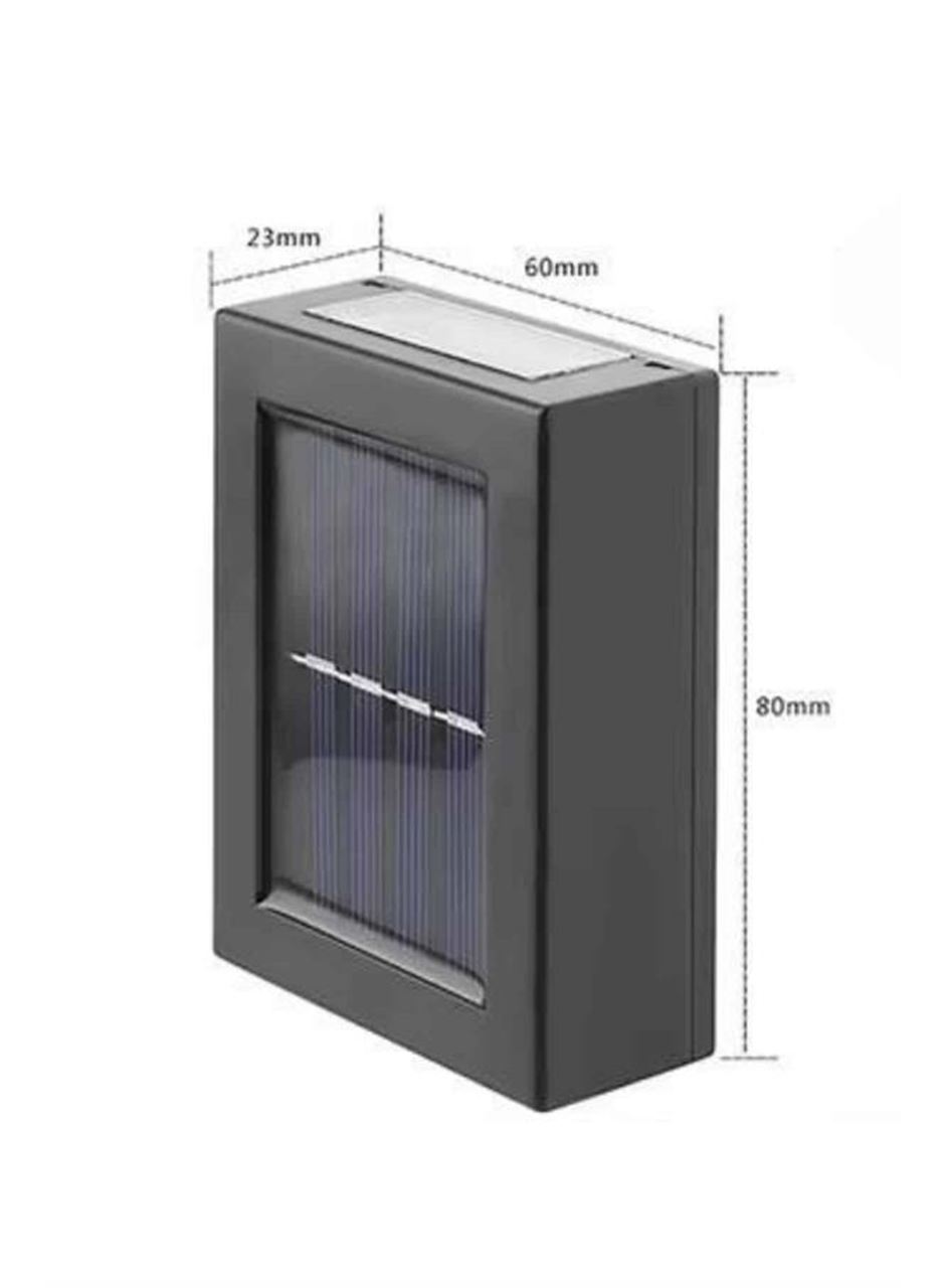 Yeni Model Solar Çift Taraflı Duvar Lambası Dekoratif Duvar Lambası