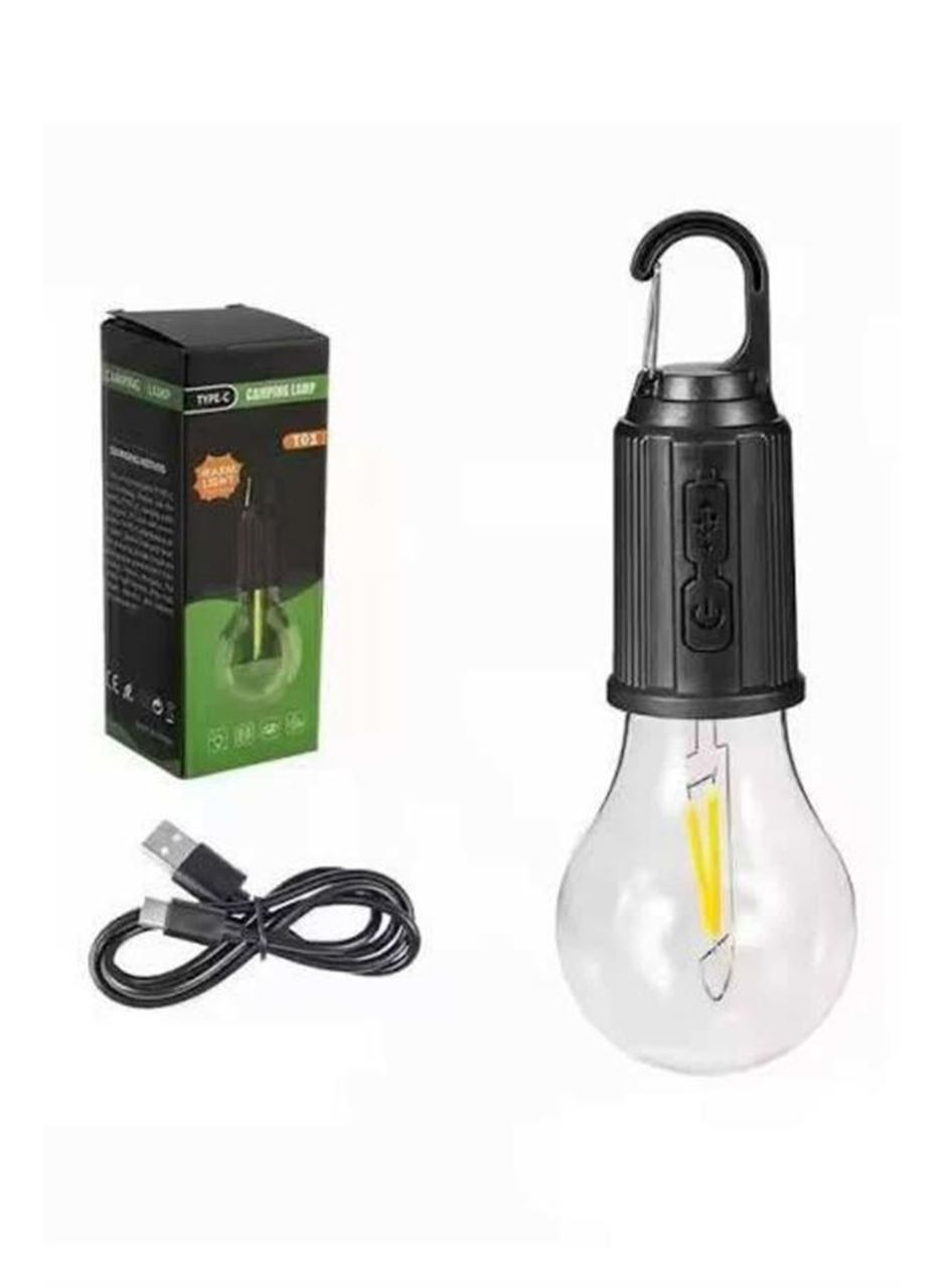 Askılı Kırılmaz Led Işık Kamp Bahçe Lambası Taşınabilir Led Ampul Şarjlı