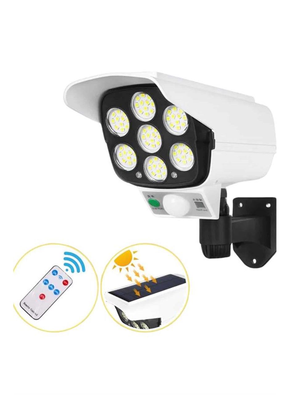 Solar Bahçe Aydınlatması Hareket Sensörlü Uzaktan Kumandalı Kamera Görünümlü