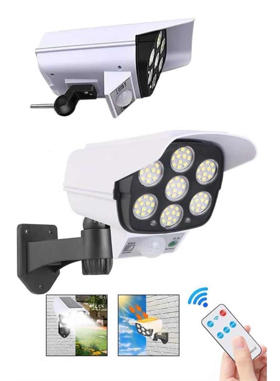 LED Lamba-Güneş Paneli Destekli Uzaktan Kumandalı Solar LED Lamba
