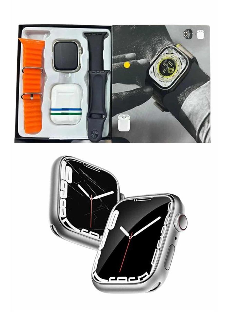 Akıllı Saat Kulaklık Hediyeli Uyku ve Sağlık Takibi Yapabilen Uzun Ömürlü