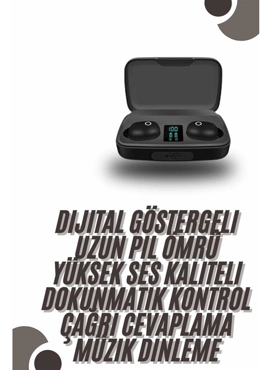 TWS Bluetooth Kulaklık 5.0 Bluetooth Bağlantılı Dokunmatik Kontrol Özelliği
