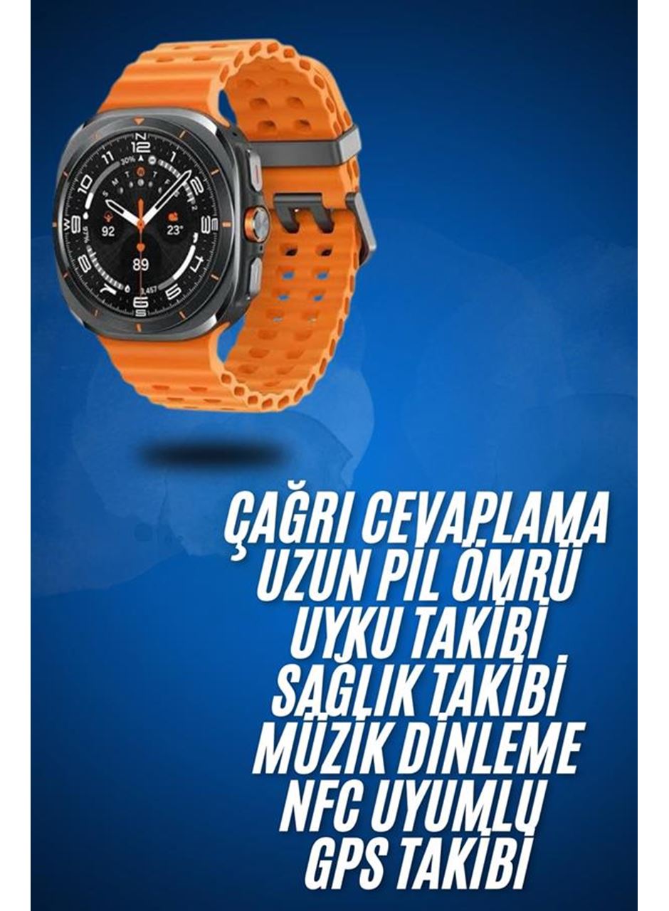 2025 Model Gelişmiş Özellikli Nabız Sensörlü Spor Takibi Yapabilen Titreşimli Saat