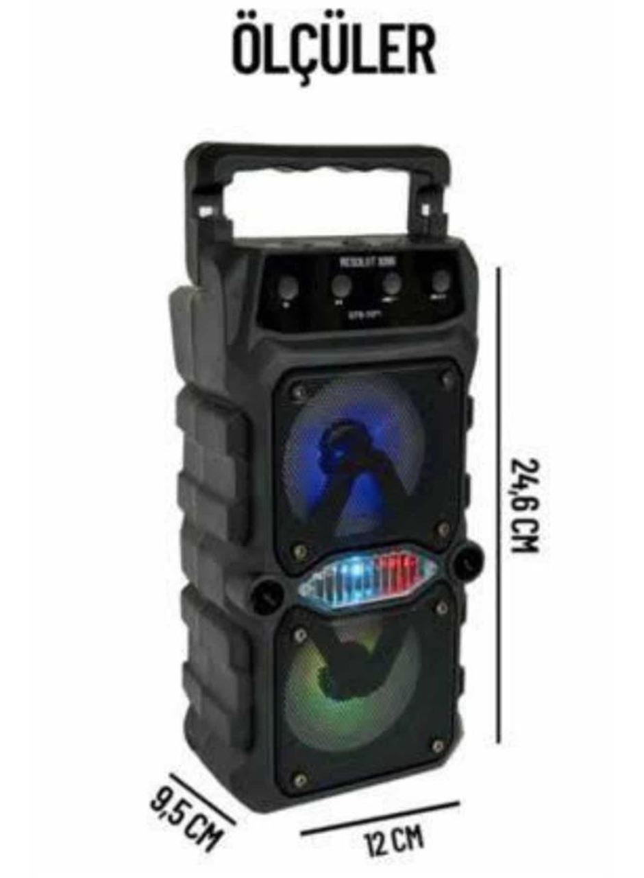 Büyük Boy Bluetooth Hoparlör Çoklu Bağlantı Çift Çıkışlı Taşınabilir Kesintisiz