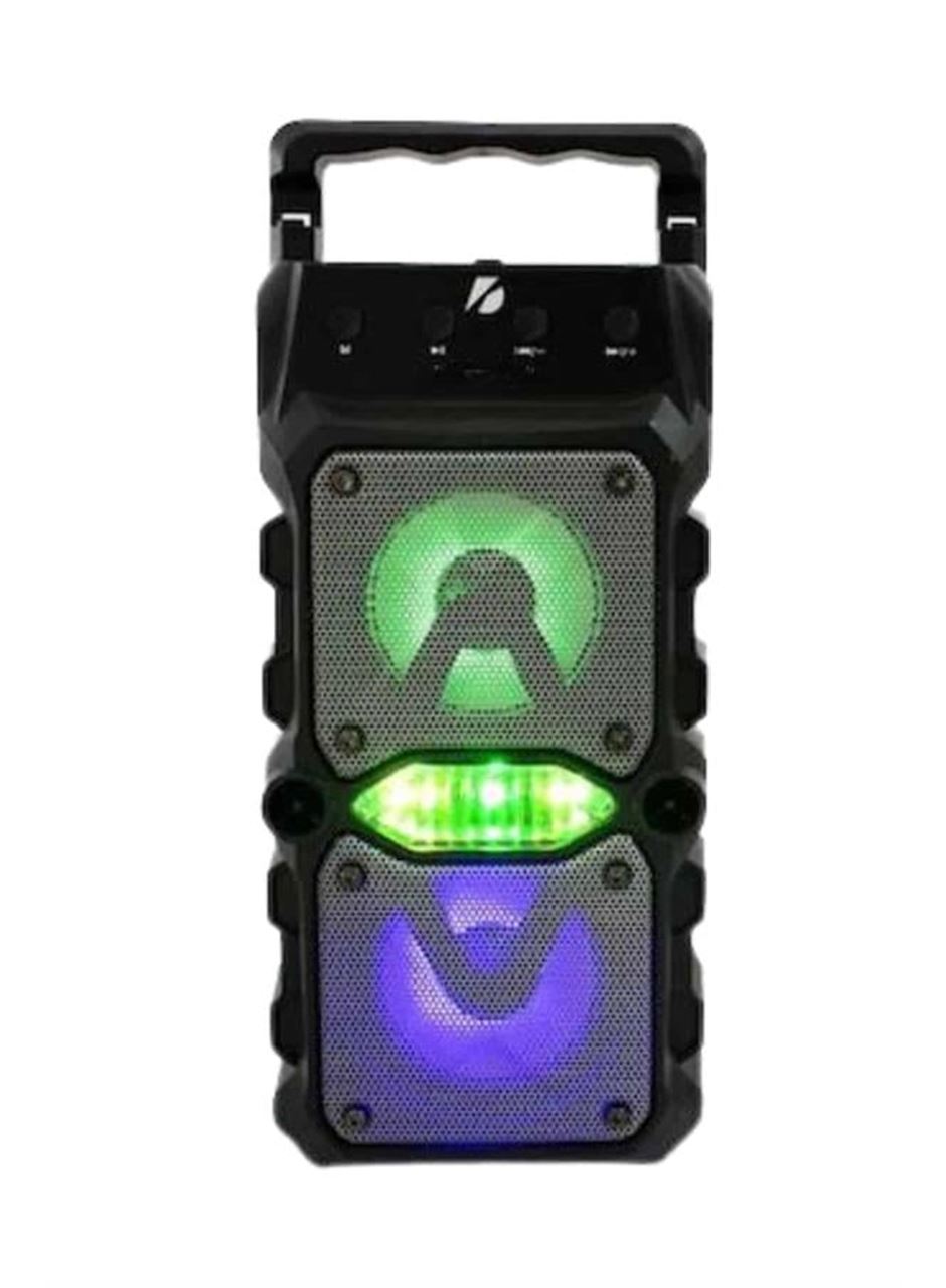 Taşınabilir Kablosuz Bluetooth Hoparlör Uzun Pil Ömrü Led Işıklı