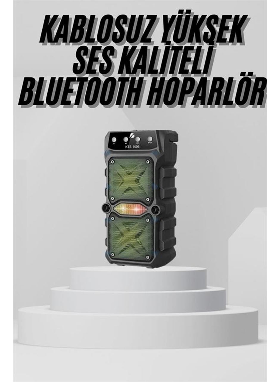 Bluetooth Hoparlör Yüksek Ses Kaliteli Büyük Boy Çift Çıkışlı Ses Bombası