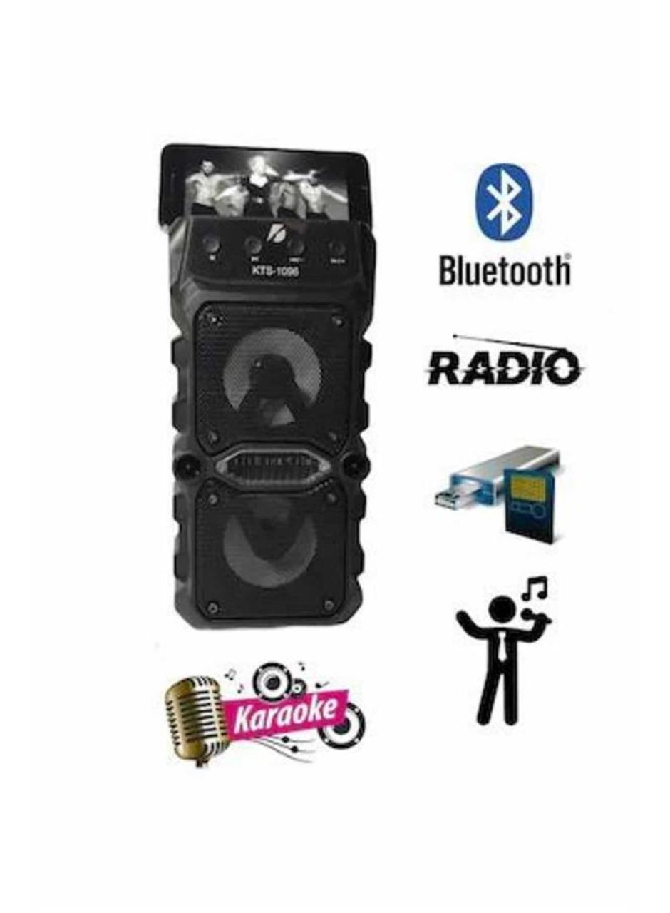 Bluetooth Hoparlör Yüksek Ses Kaliteli Büyük Boy Çift Çıkışlı Ses Bombası