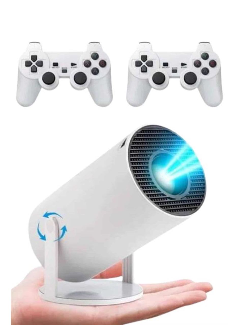 Projeksiyon Cihazı Video Oyun Konsolu 8 GB Hafıza LCD Ekran Kumandalı