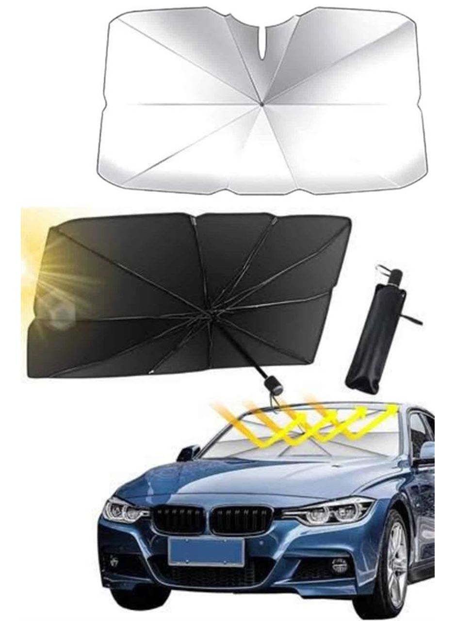 Yeni Nesil Tüm Araç Modellerine Uygun Oto Şemsiye Katlanabilir UV Işınlarına Karşı