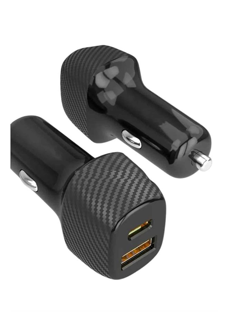 Araç İçi Şarj Cihazı 38W Güç Kapasiteli Type-C Girişli Araba Çakmaklık