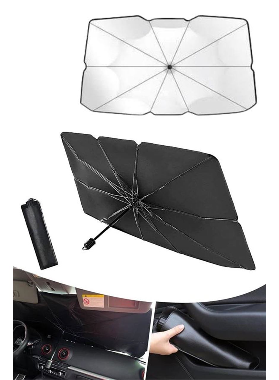 Oto Ön Cam Güneşliği Otomatik Katlanabilir Gölgelik Oto Cam Şemsiye
