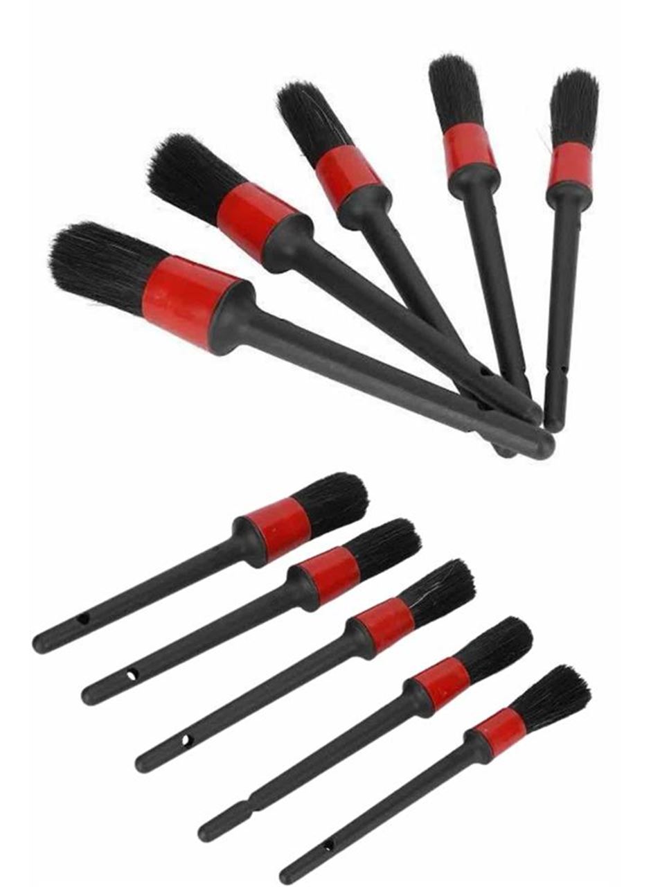 5 Parça Araç İçi Temizlik Fırçası Araç İçi-Dışı Temizleme Fırça Seti