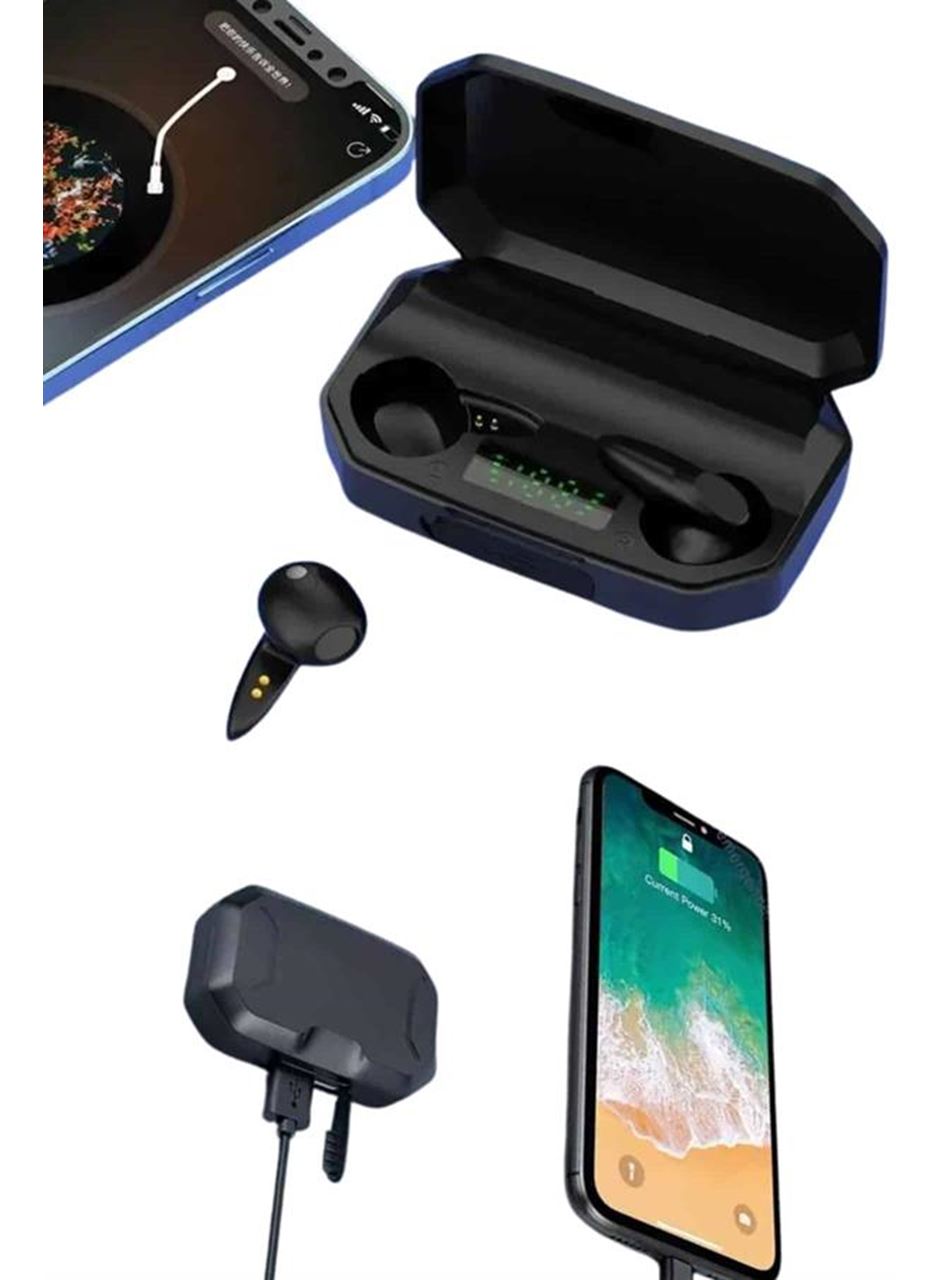 Siyah Profesyonel Gaming Kulaklık HD Mikrofonlu Çağrı Cevaplayabilen