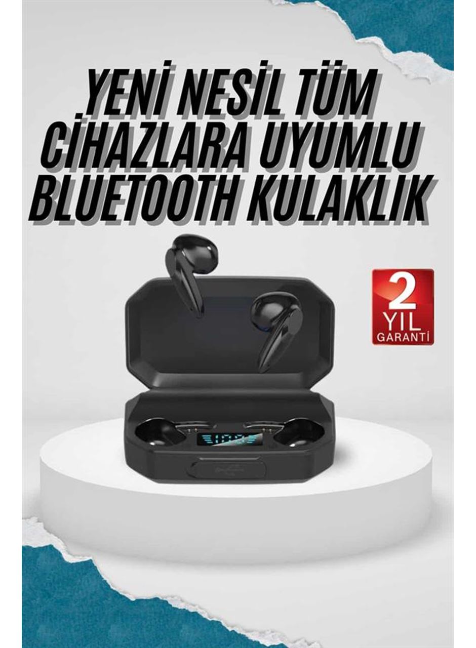 Kulak İçi Bluetooth Kulaklık Rgb Işıklı Çift Mikrofonlu iOS/Android Uyumlu BT 5.2