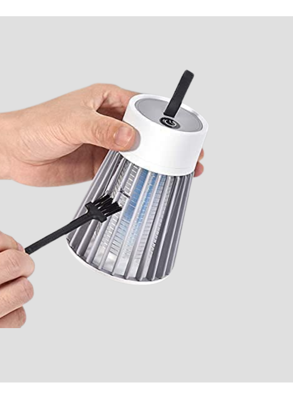 Şarjlı Mor Işıklı Sivrisinek Öldürücü Lamba – Sessiz ve Kimyasal İçermez