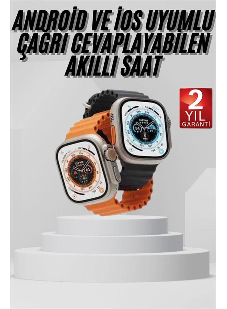 Akıllı Saat Amoled Ekran Bluetooth Bağlantılı Özel Tasarım Unısex