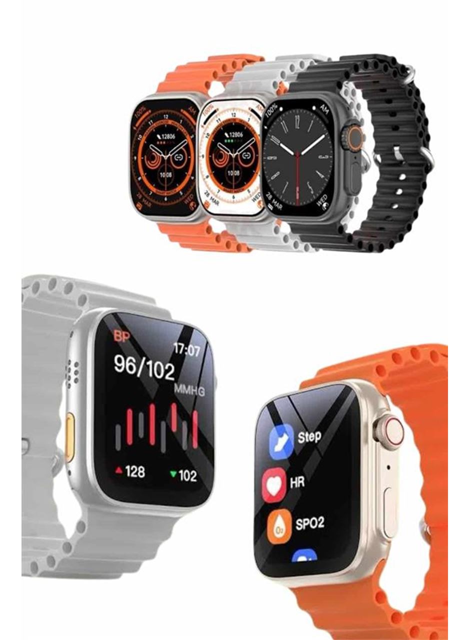 Akıllı Saat Amoled Ekran Bluetooth Bağlantılı Özel Tasarım Unısex