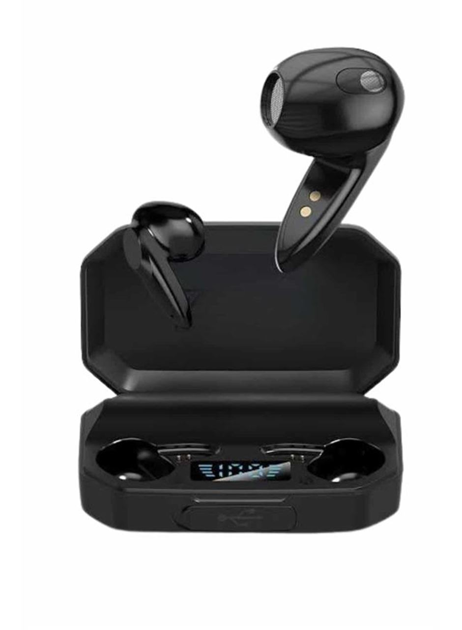 Rgb Işıklı Çift Mikrofonlu Siyah Profesyonel Oyuncu Kulaklığı Kablosuz Kulakiçi