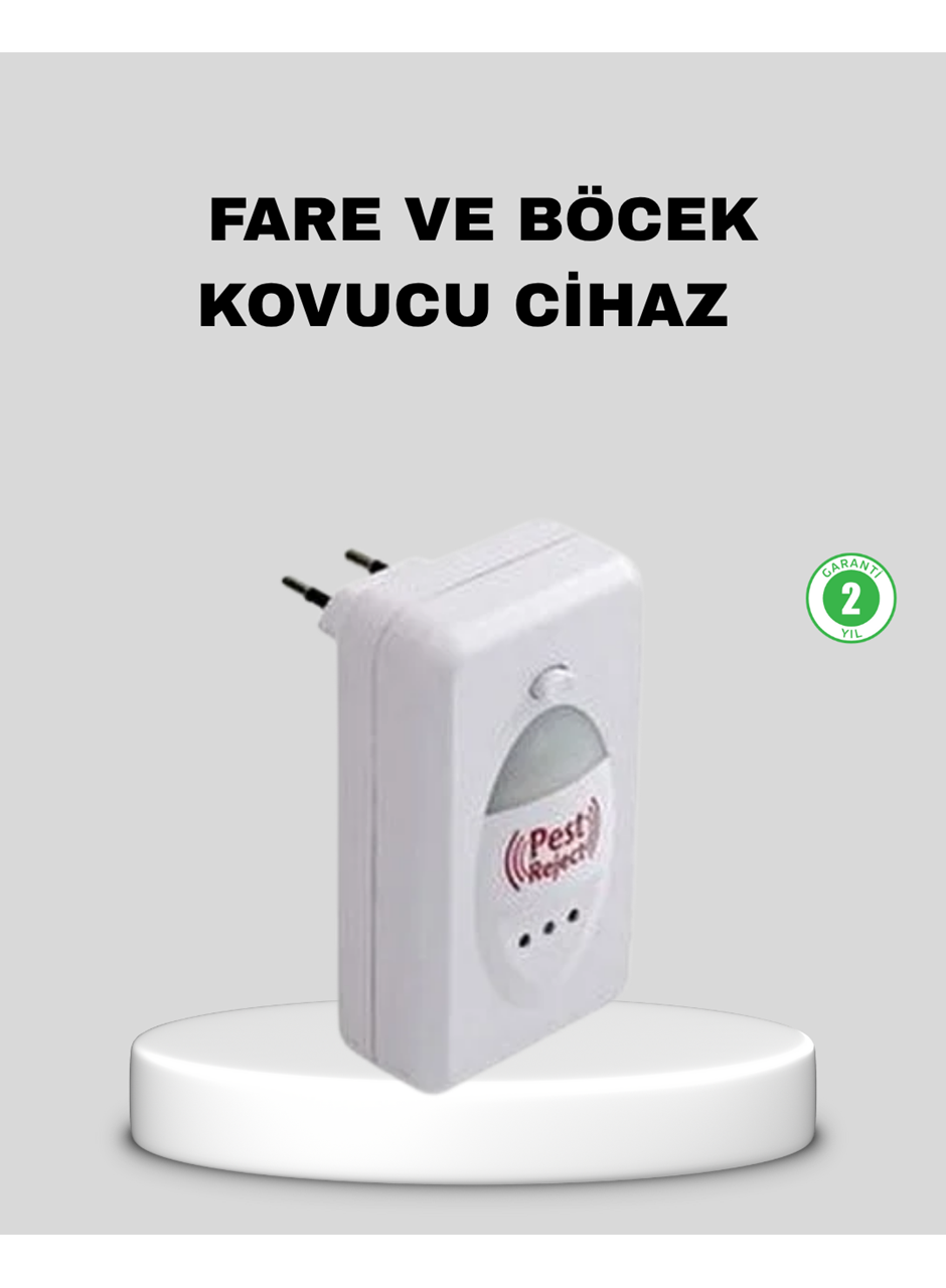 Ultrasonik Haşere Kovucu Cihaz – Sessiz, Kimyasalsız ve Etkili Koruma