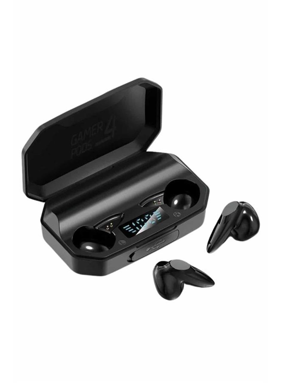 Rgb Işıklı Çift Mikrofonlu Siyah Profesyonel Oyuncu Kulaklığı Kablosuz Kulakiçi