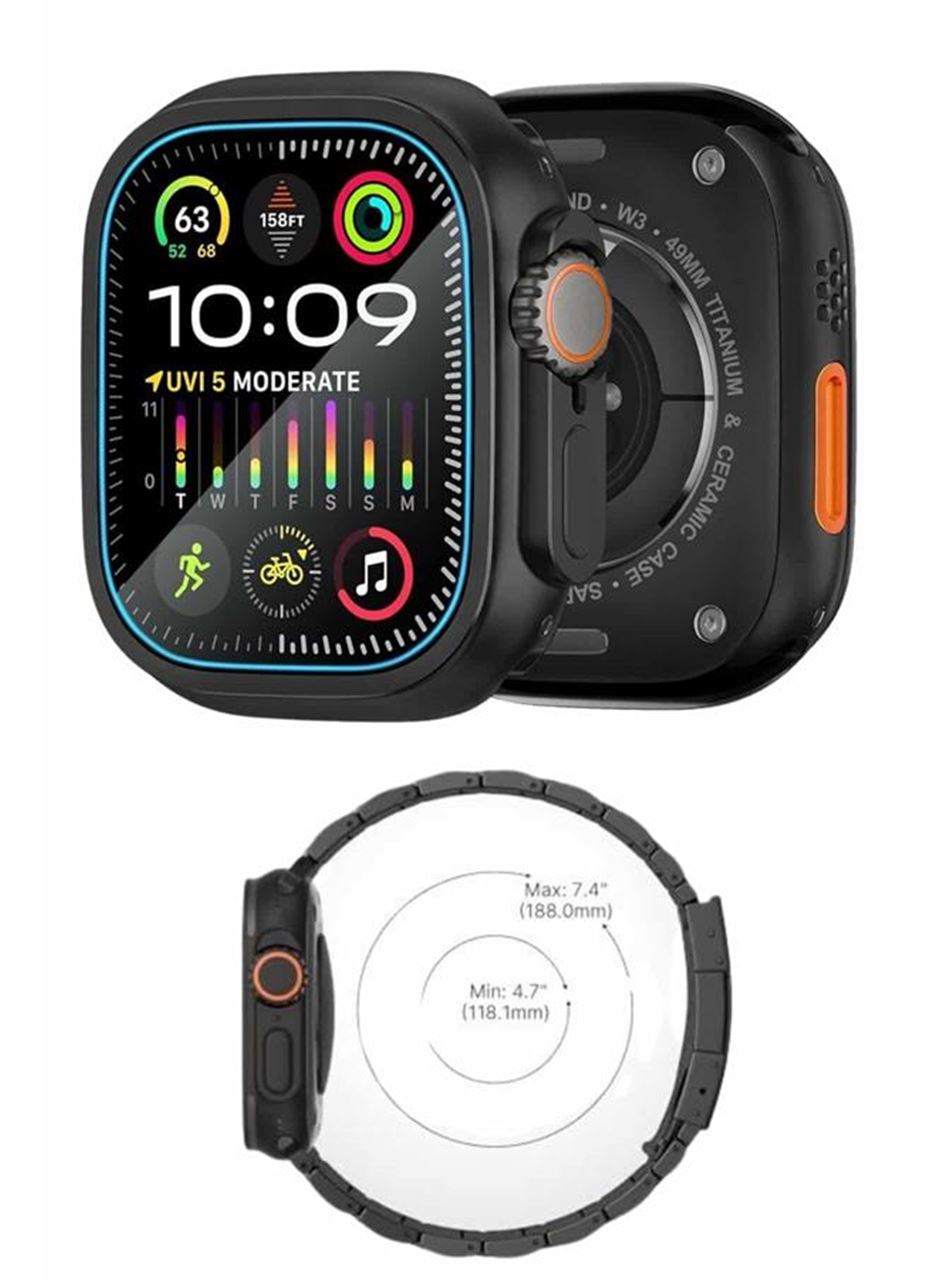 Ultra 3 Kordonlu Amoled Ekran Akıllı Saat Çok Fonksiyonlu Uyku ve Sağlık Takibi