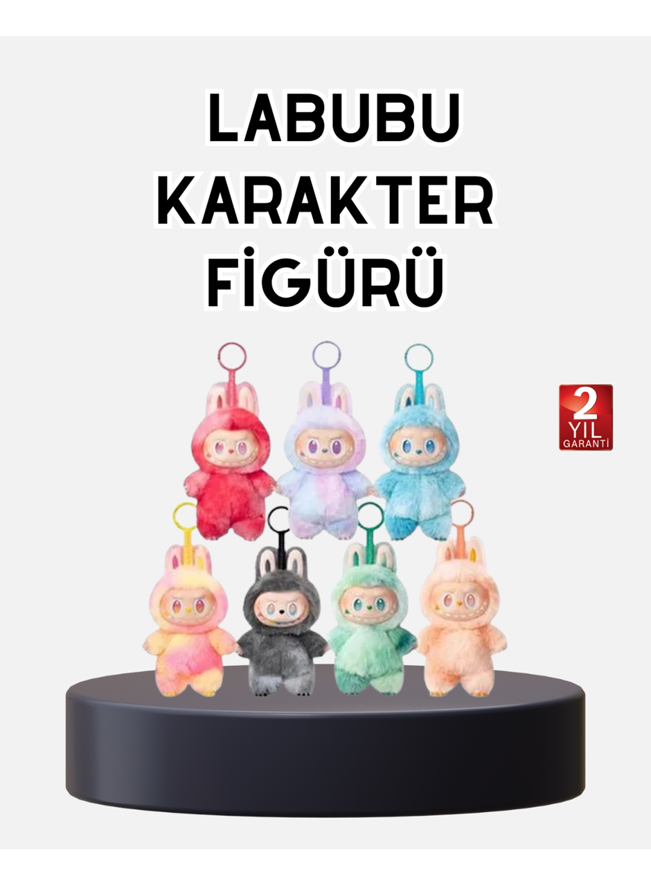 Labubu Koleksiyonluk Peluş Oyuncak – Yumuşak Kumaşlı, Dekoratif Tasarım, Hediyelik
