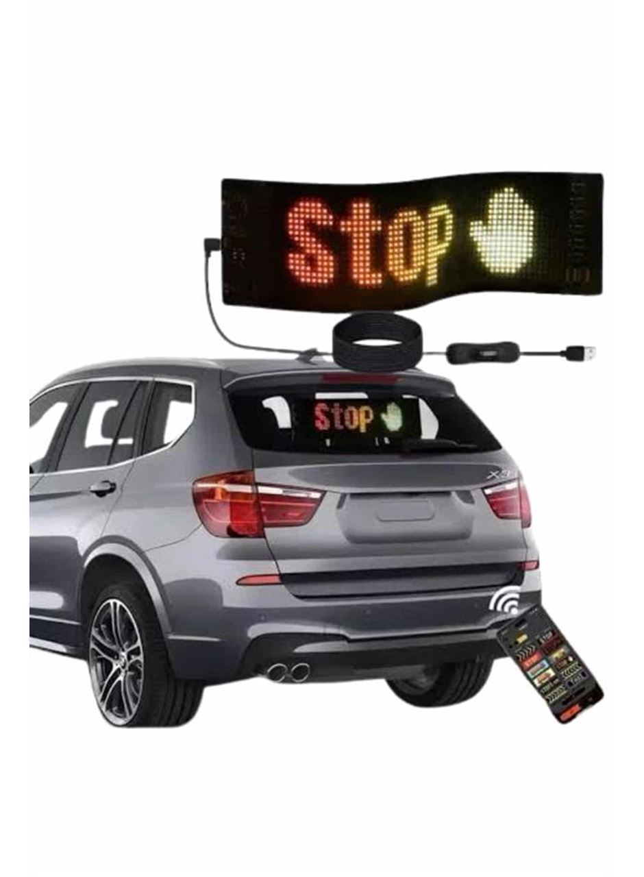 Digital Araba Yazısı Ekran Matrix En Büyük Boy Matrix LED Panel 19*96 pıxel