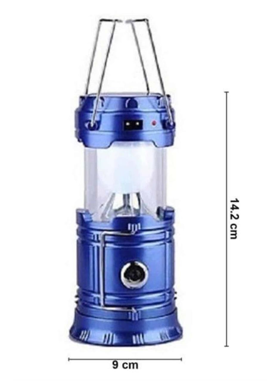 Kamp Feneri Şarj Edilebilir Güneş Enerjili Işıldak USB Şarjlı