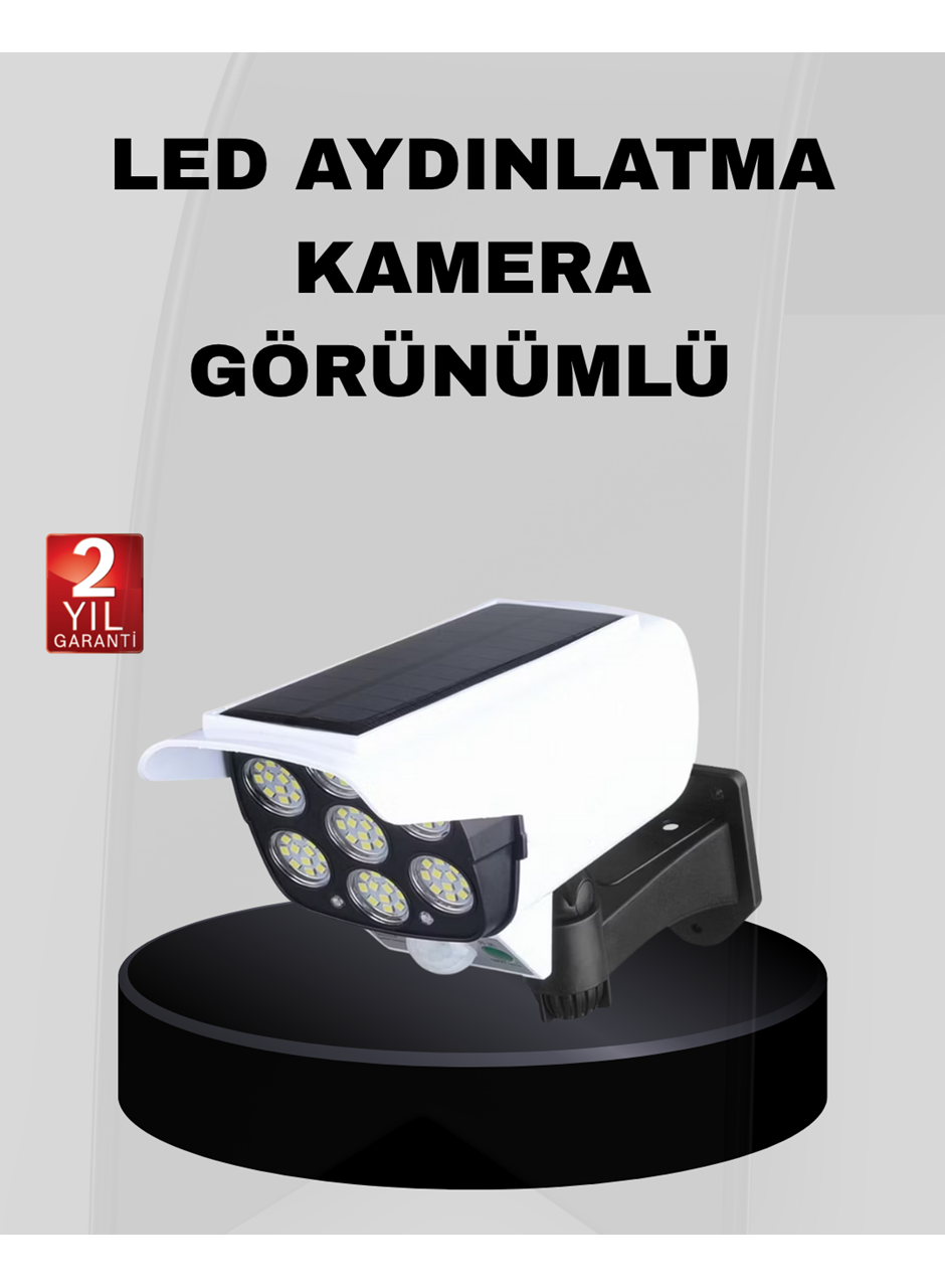 Solar Bahçe Aydınlatması Su Geçirmez IP66 PIR Sensörlü Uzun Çalışma Süreli