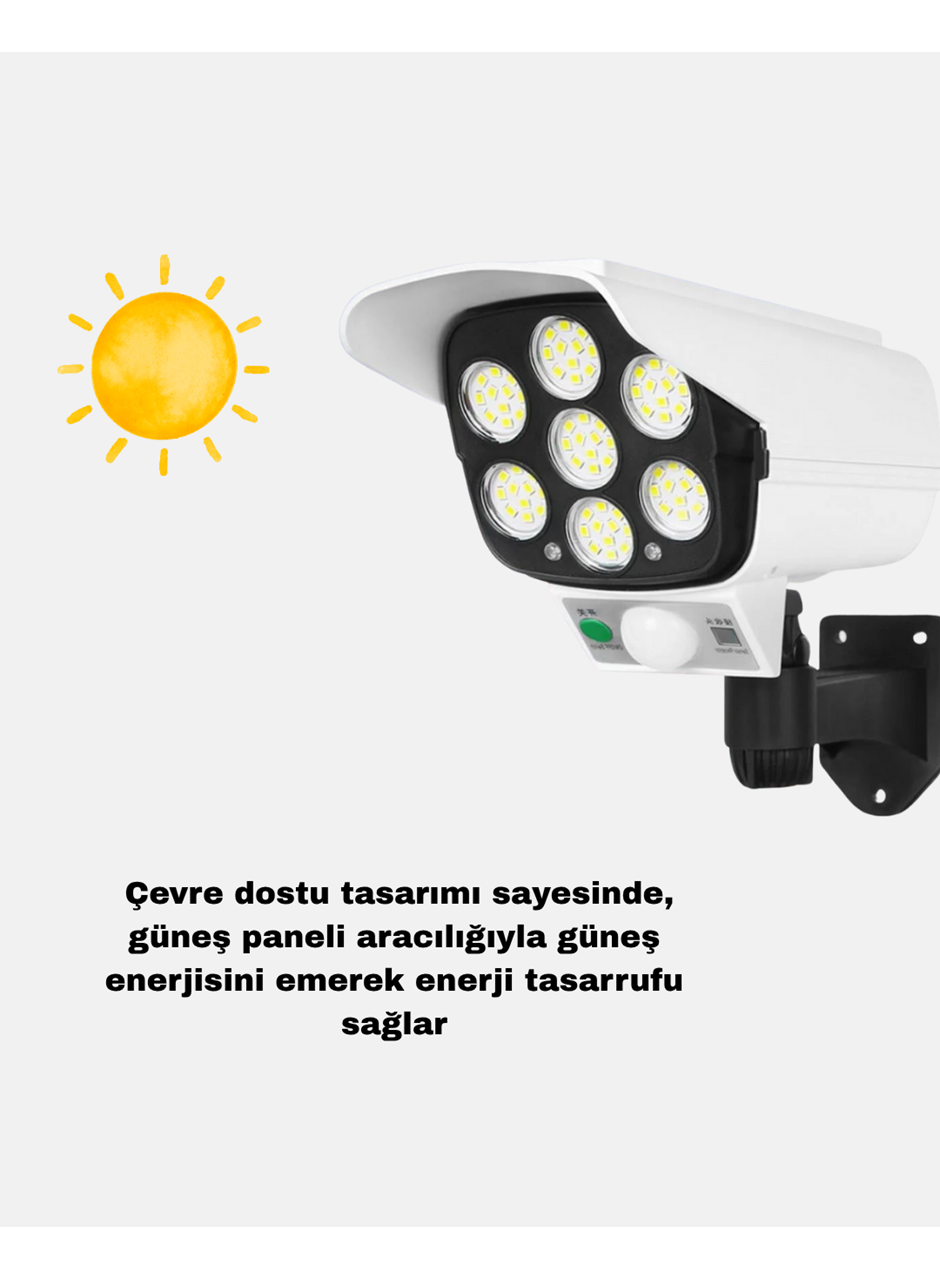 Solar Bahçe Aydınlatması Su Geçirmez IP66 PIR Sensörlü Uzun Çalışma Süreli