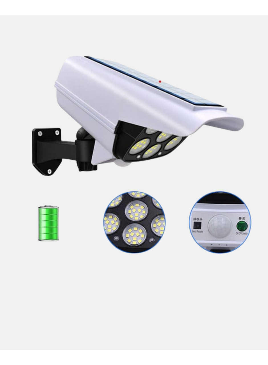 Solar Bahçe Aydınlatması Su Geçirmez IP66 PIR Sensörlü Uzun Çalışma Süreli