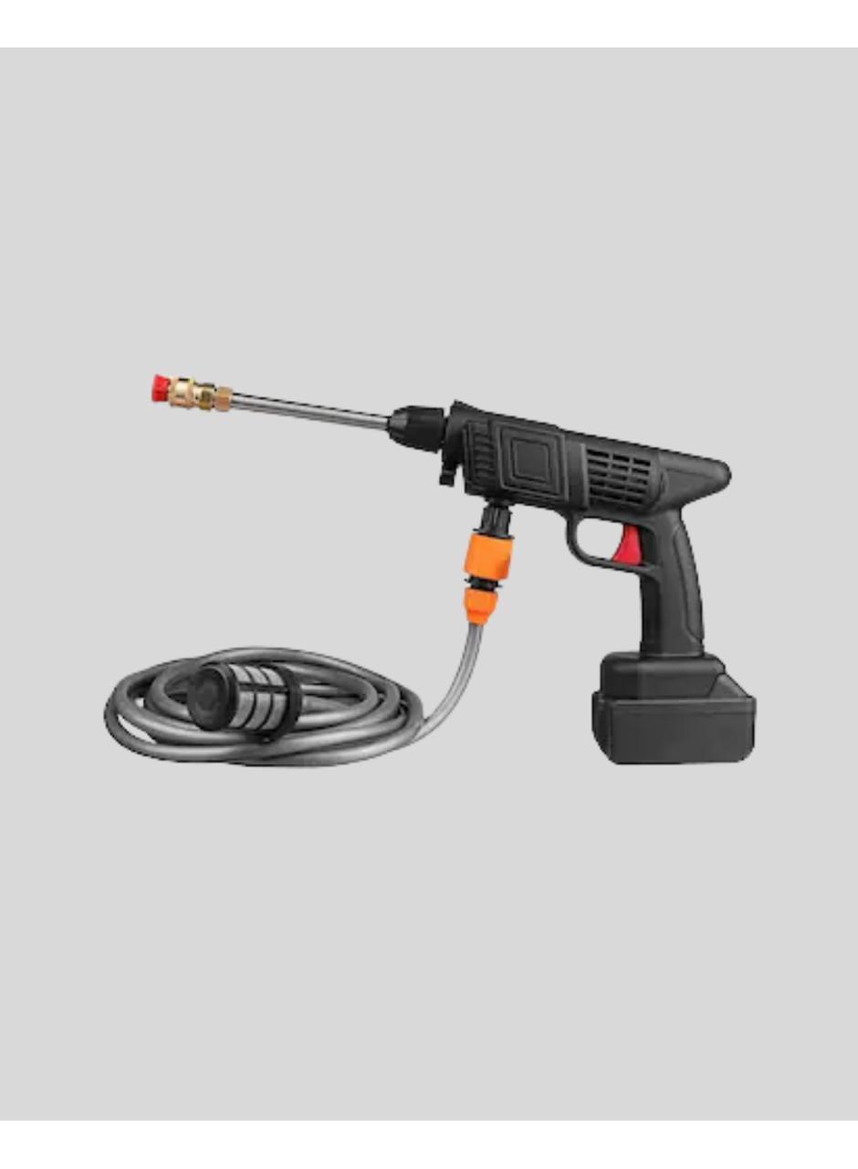 Kablosuz Basınçlı Yıkama Makinesi – 48V Güçlü Motor, 2 Pil ve Köpük Hazneli