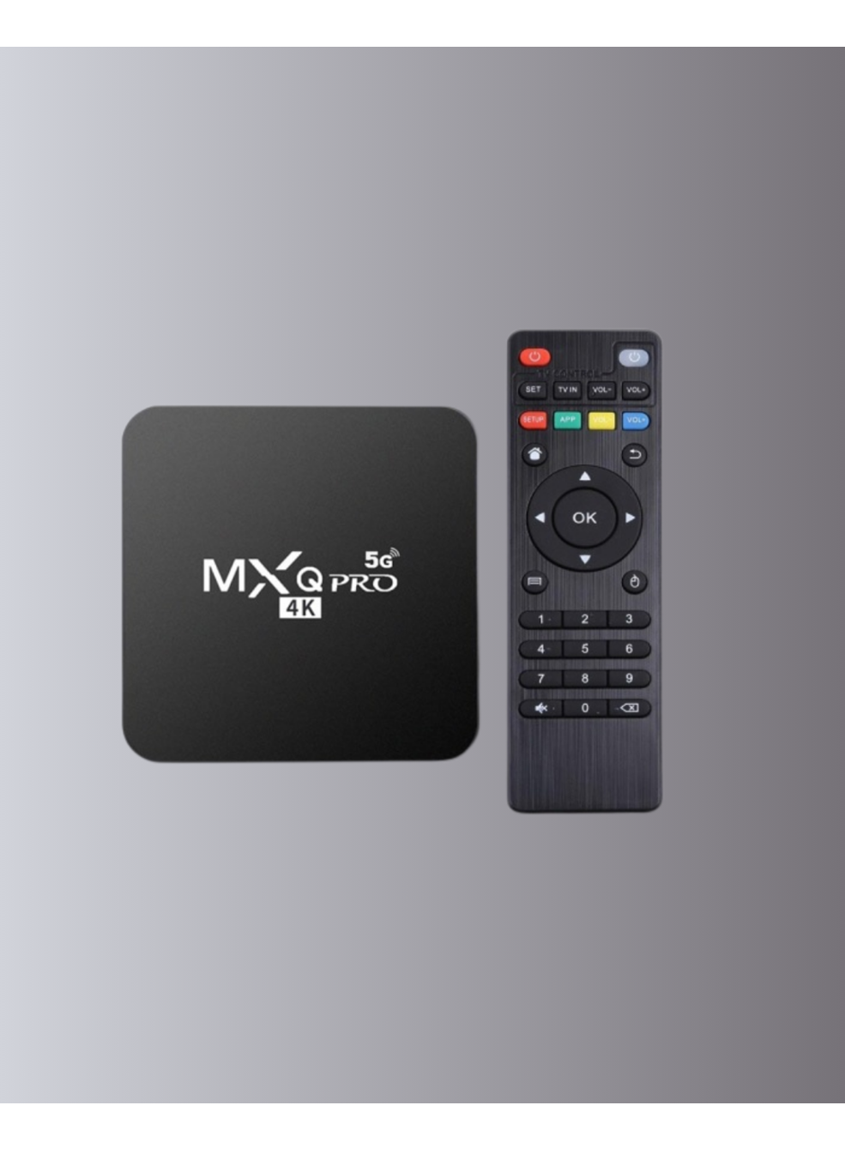 4K Android TV Box – Akıllı Medya Oynatıcı, 2GB RAM, 16GB Hafıza, Wi-Fi Destekli