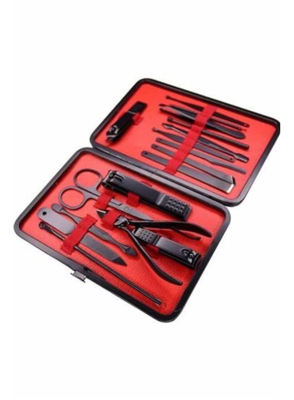 17 Parça Manikür Pedikür Seti El Ayak Bakım Seti Tırnak Makası Törpü