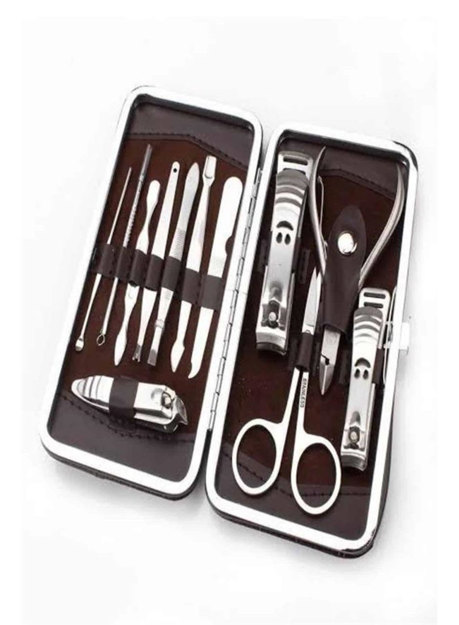 Tırnak Bakımı Tırnak Makası Profesyonel 12 Parça El Ayak Manikür Pedikür Seti