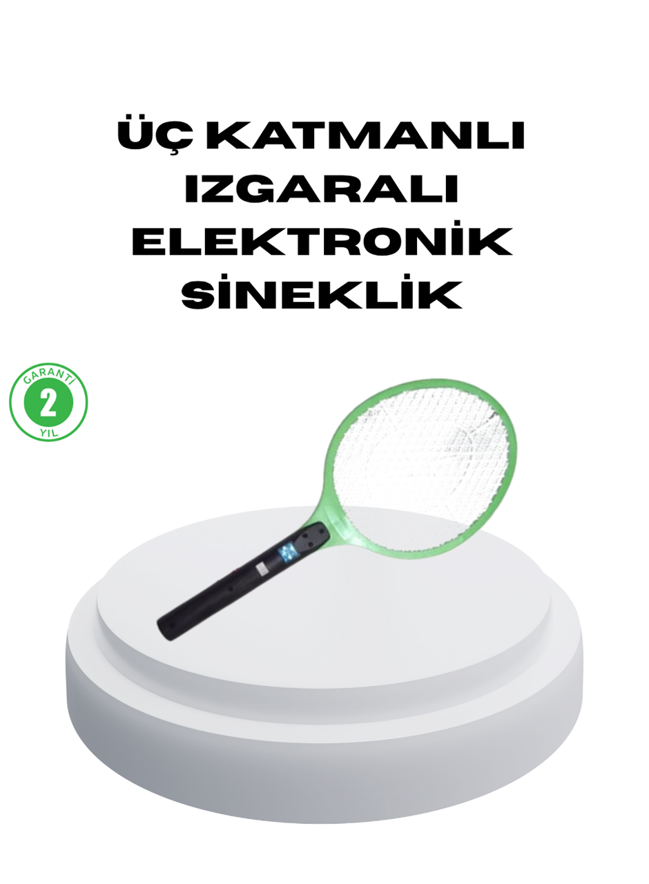 Pil ile Çalışan Elektronik Sinek Öldürücü – Çocuk ve Evcil Hayvan Dostu Tasarım