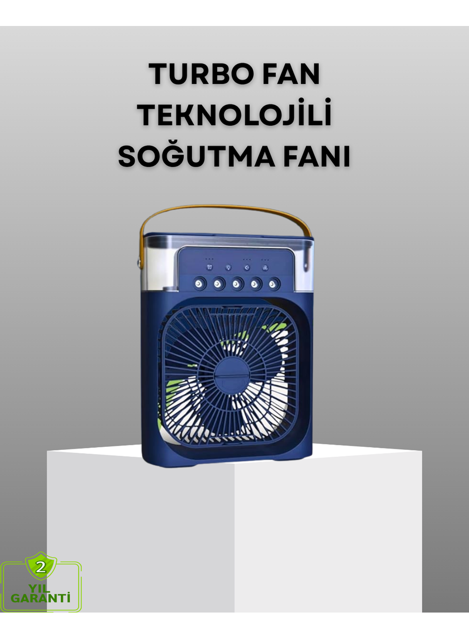 Turbo Teknolojili Ayarlanabilir Sessiz Masa ve Ofis Fanı