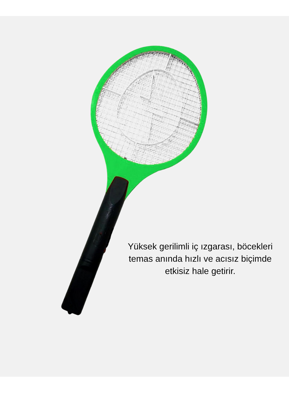 Pil ile Çalışan Elektronik Sinek Öldürücü – Çocuk ve Evcil Hayvan Dostu Tasarım