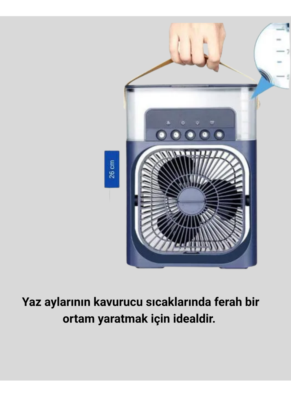 Turbo Teknolojili Ayarlanabilir Sessiz Masa ve Ofis Fanı
