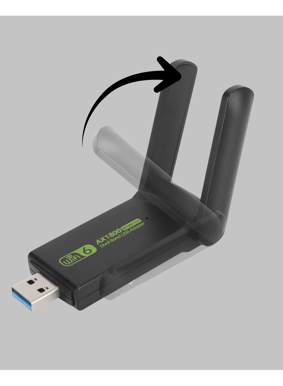 Ultratekno Dual Band WiFi Adaptör – 1200 Mbps, USB 3.0, Çift Antenli, Geniş Kapsama Alanı ve Yüksek Hız
