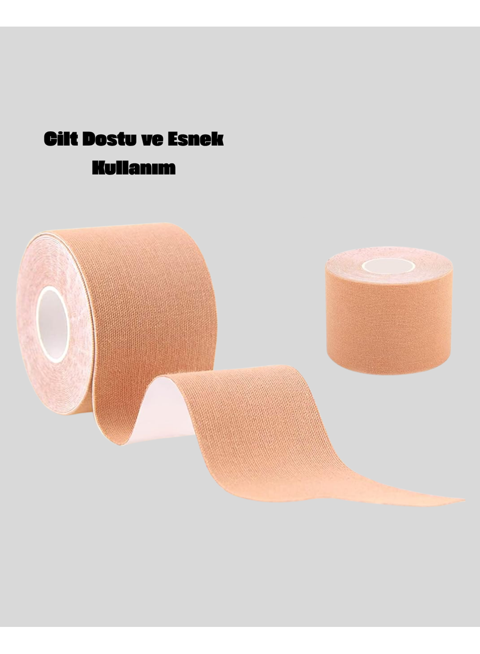 Suya Dayanıklı Görünmez Göğüs Bandı – Pamuklu ve Esnek Destek Bandı