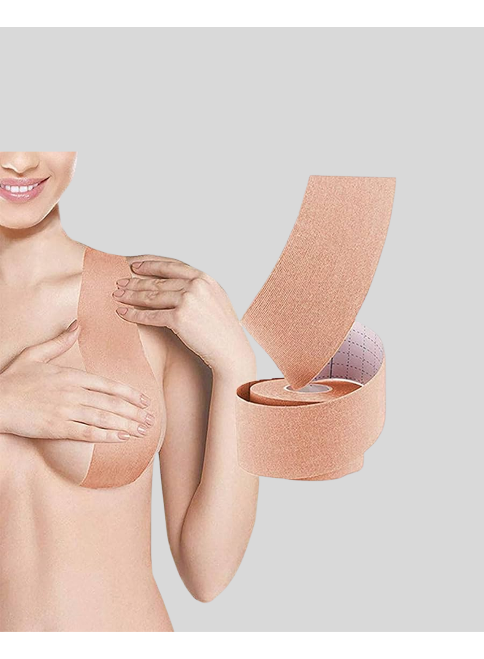 Görünmez Destekleyici Göğüs Bandı – Askısız ve Sırtı Açık Kıyafetler İçin - Lisinya