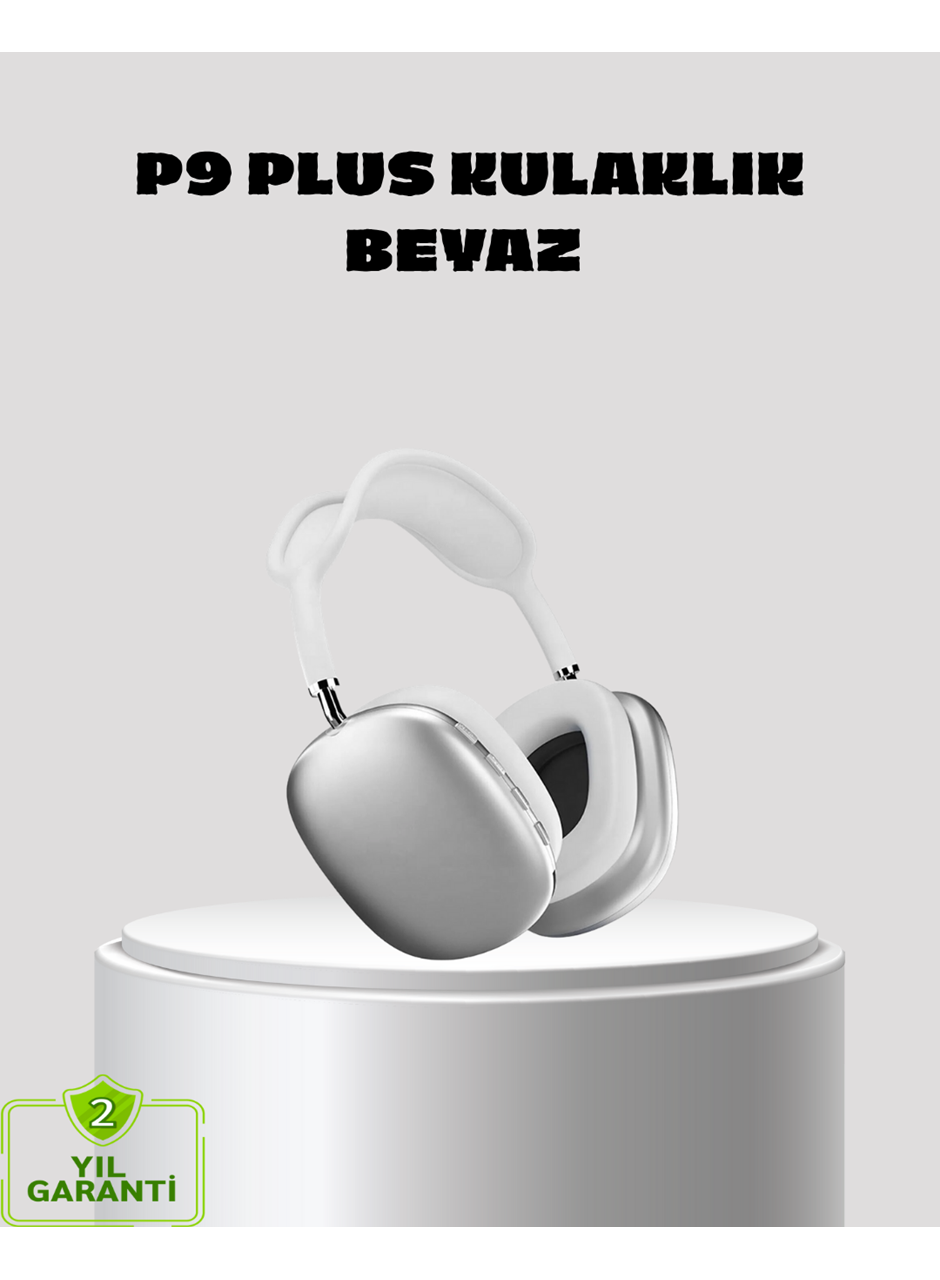 P9 Pro Plus Kablosuz Kulaklık – Üç Mikrofonlu, Uzamsal Ses ve Hızlı Şarj Özellikli