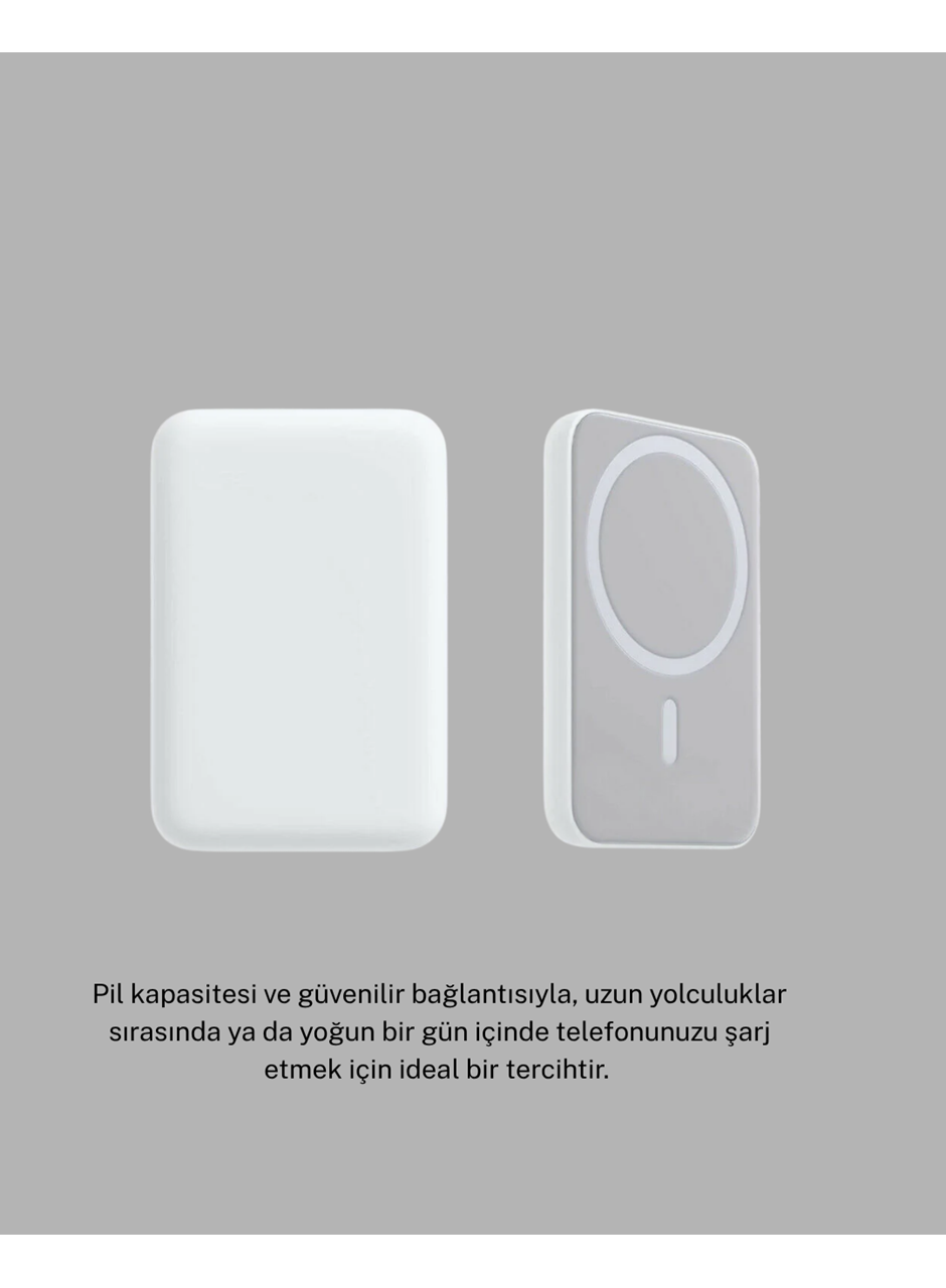 MagSafe Battery Pack – Kablosuz Hızlı Şarj, Kompakt ve Taşınabilir Güç Bankası