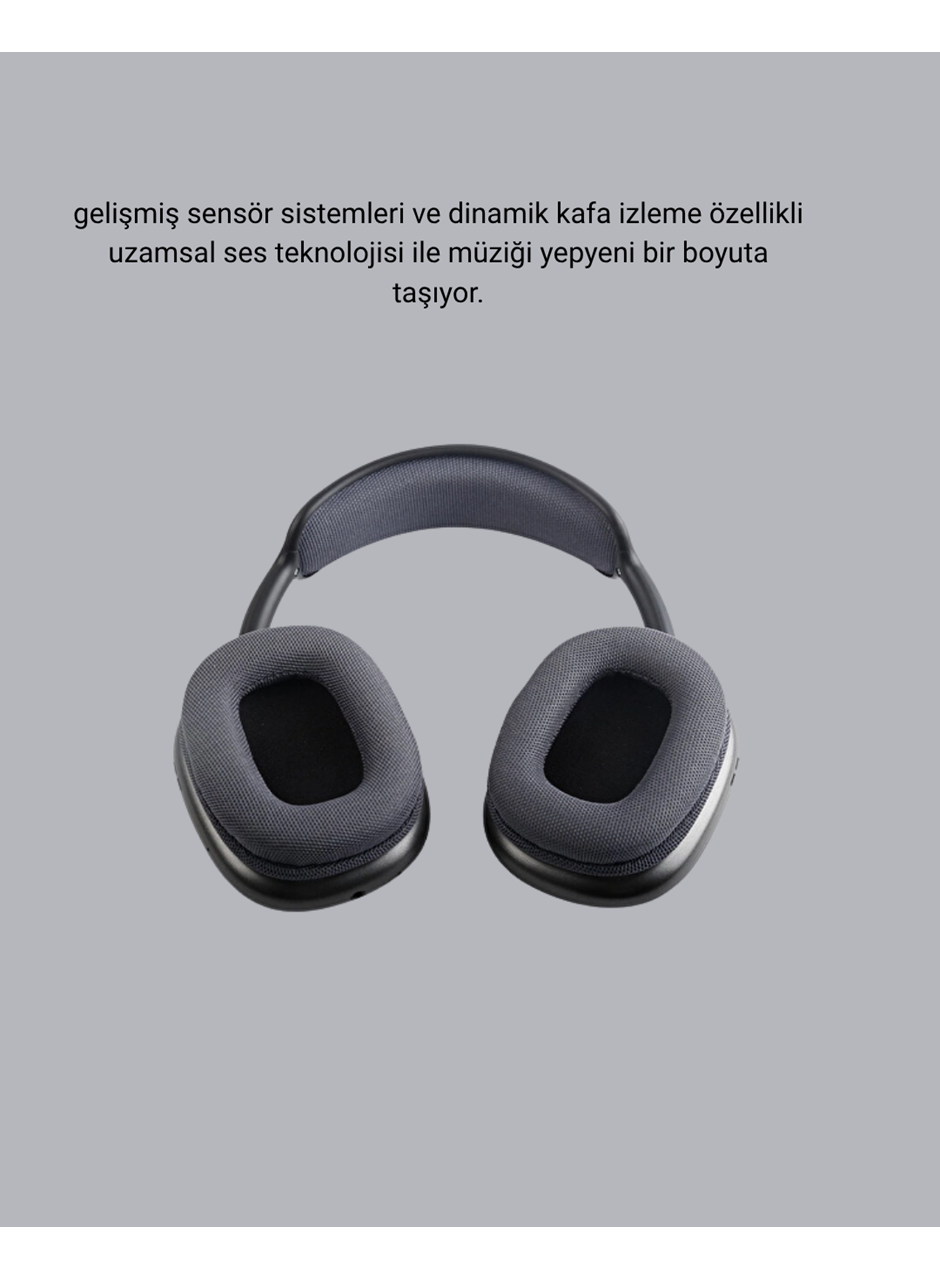 Bluetooth 5.0 Kulak Üstü Kulaklık – Gürültü Engelleme, Uzamsal Ses, Hızlı Şarj