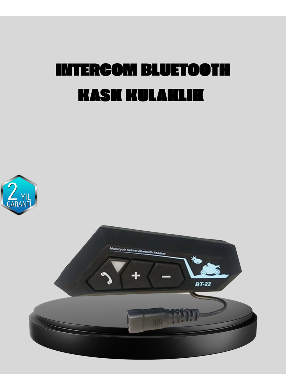 Motosiklet Kask Kulaklığı Bluetooth 5.0 Gürültü Önleme ve Hızlı Bağlantı