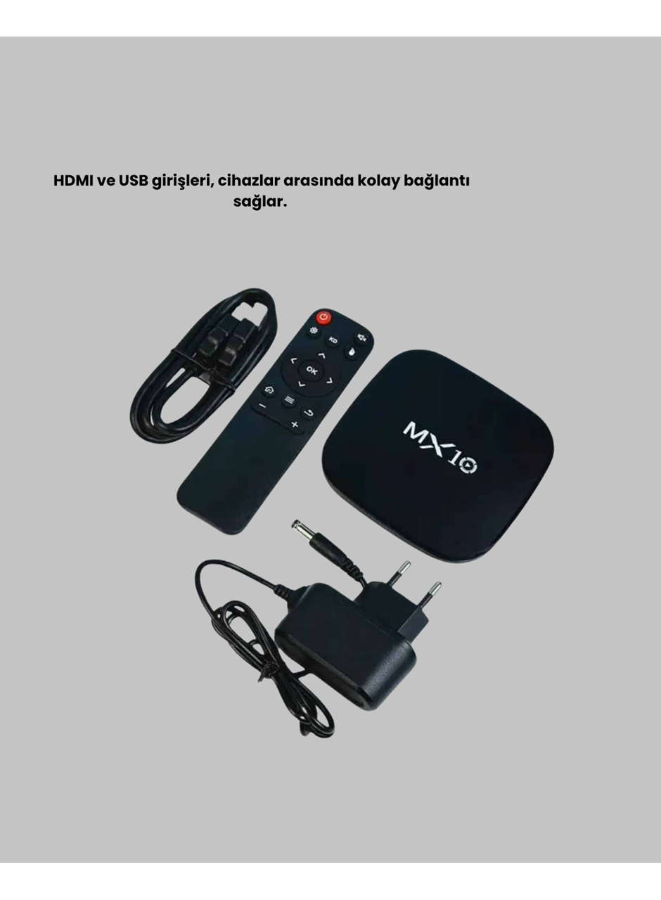 Android 4K TV Box – Wi-Fi, Bluetooth, Dolby Ses, 60 FPS Ultra HD